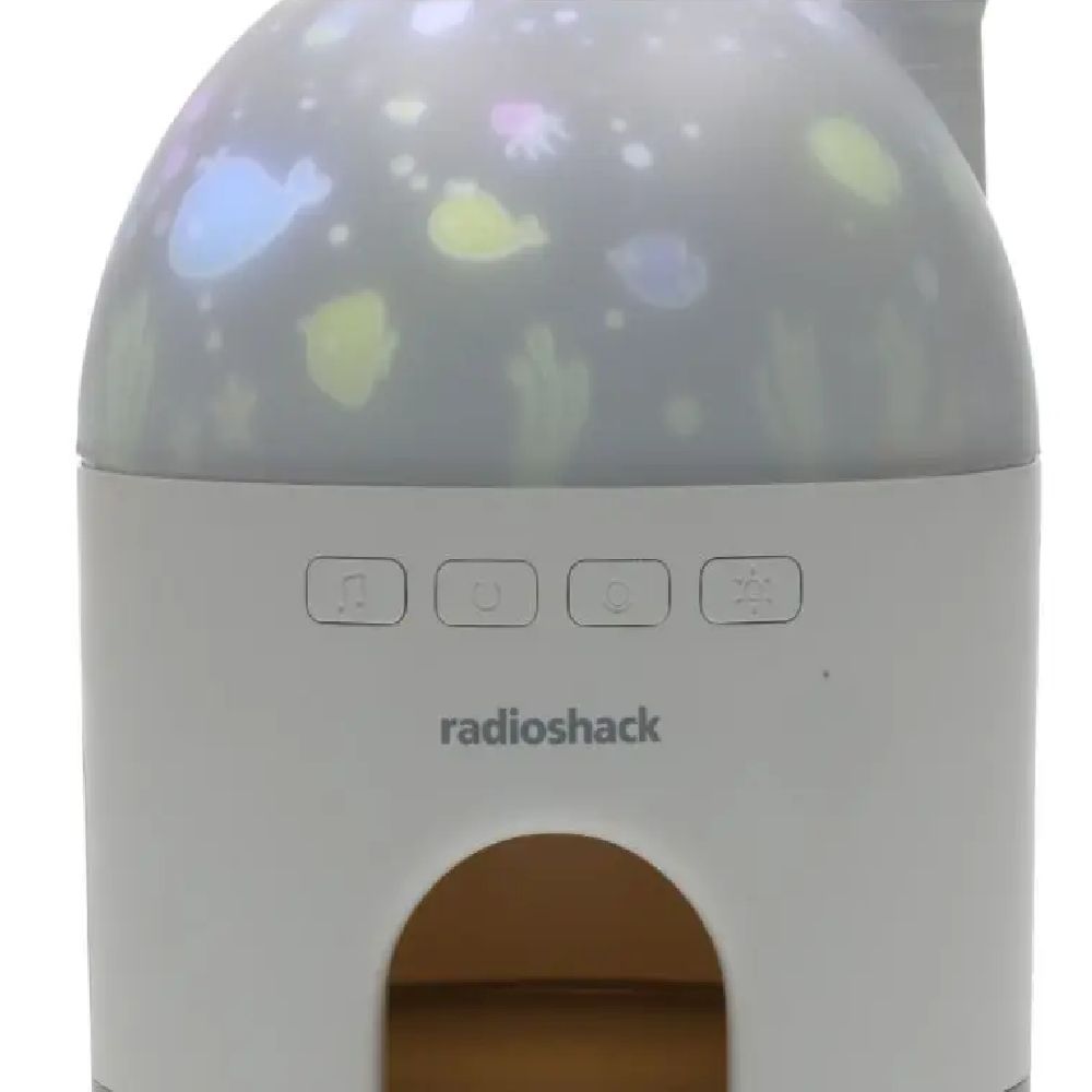 Imagen 2 del producto Lámpara de proyección RadioShack LED con luz nocturna para niños, blanco